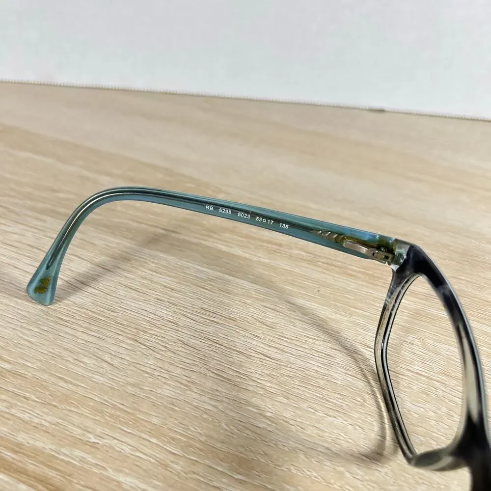 Ray-Ban RB5298 5023 Eyeglasses Tortoise Shell Blue 53-17-135 PARTS ONLY